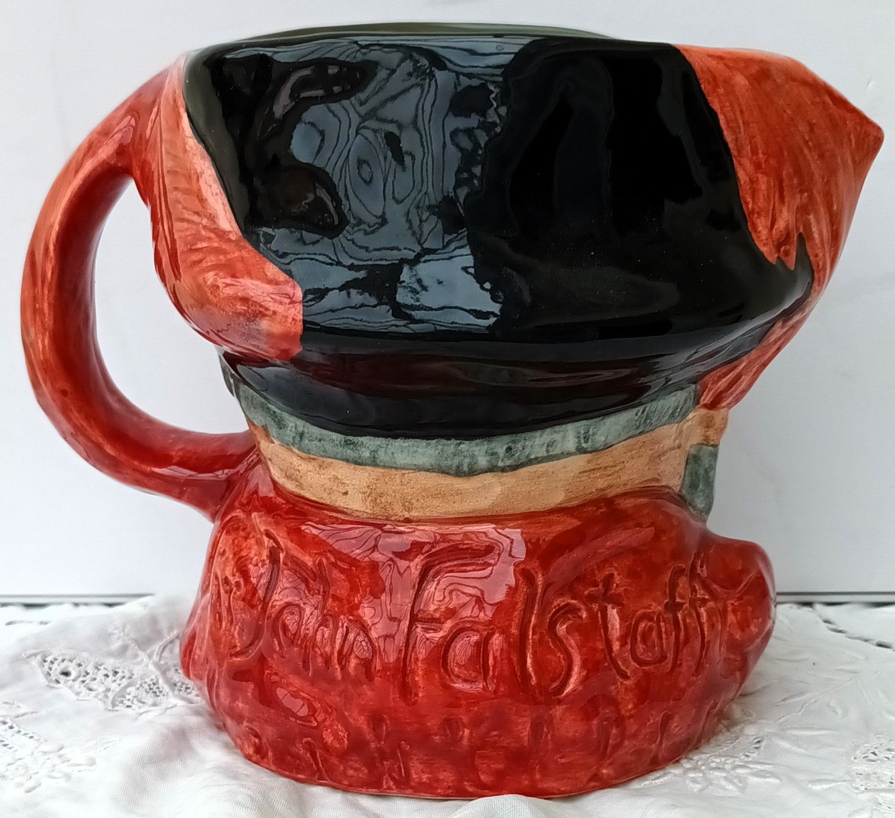 Vintage English Royal Doulton Character Jug ~ "Falstaff" - Image 3